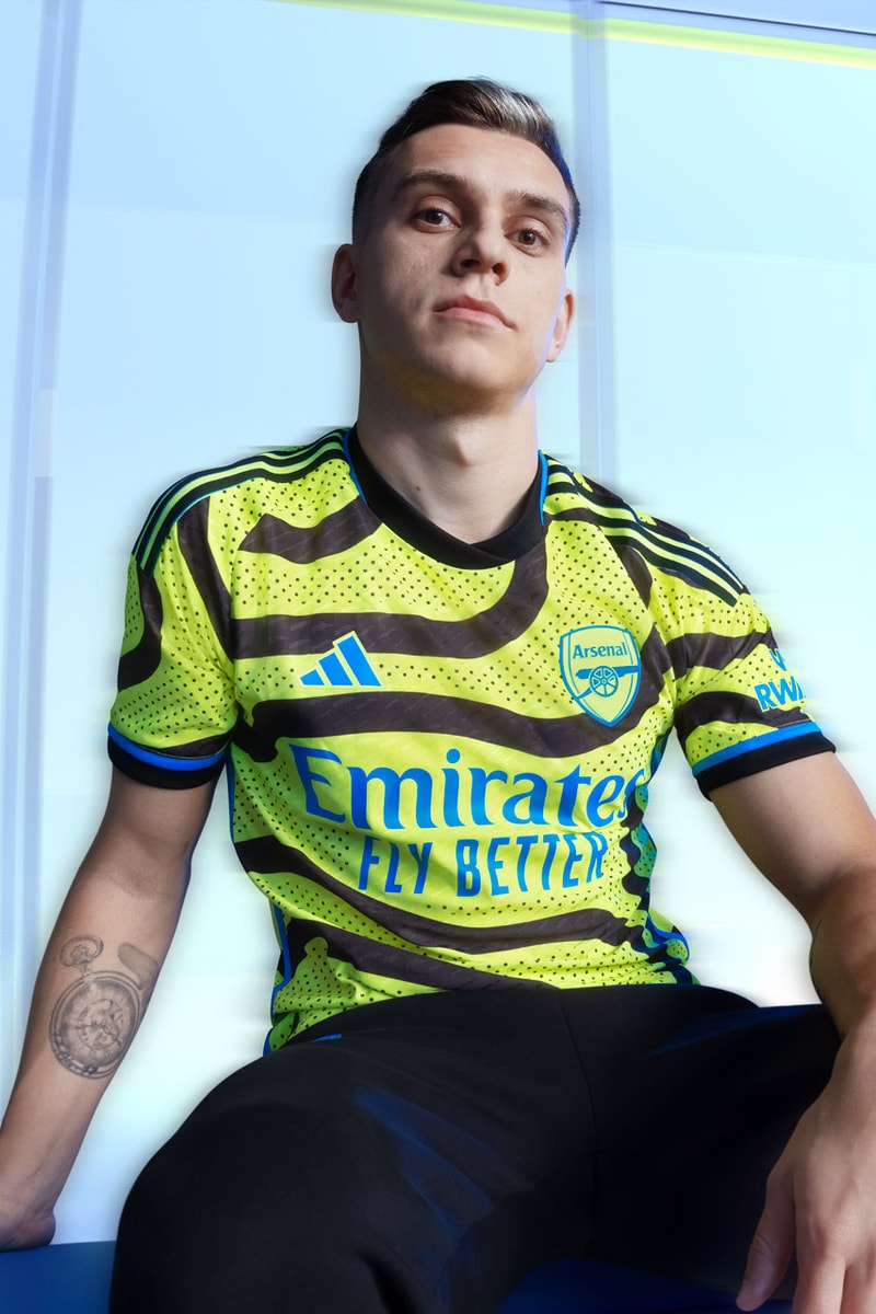 Arsenal FC and adidas Present New 2023/24 Away Jersey | Hypebeast