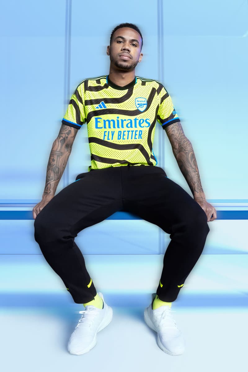 Arsenal Yellow Arsenal FC and adidas Present New 2023/24 Away Jersey | Hypebeast