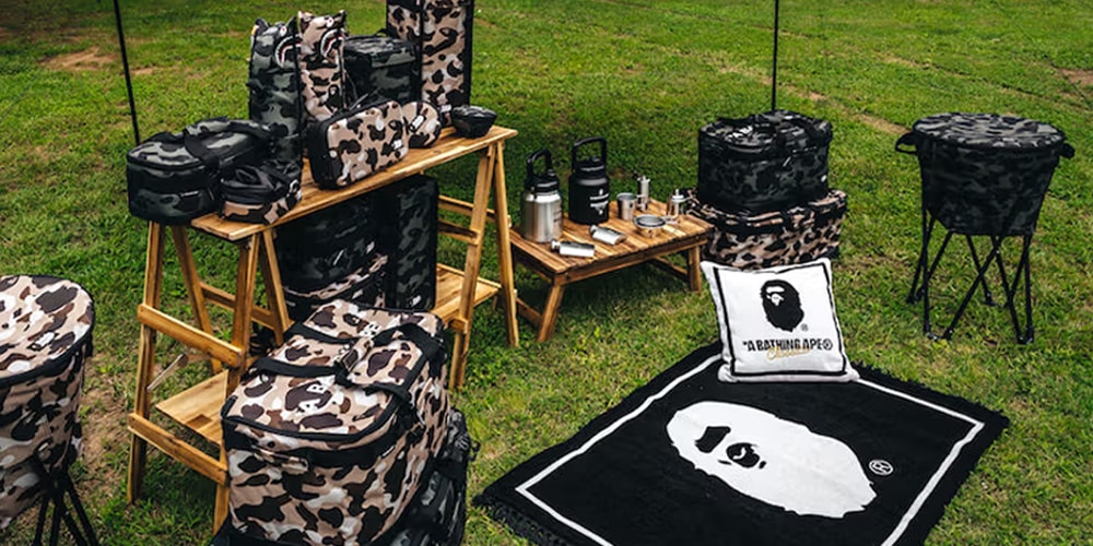 Новая линия BAPE «A Camping Ape» приглашает любителей уличной одежды на природу