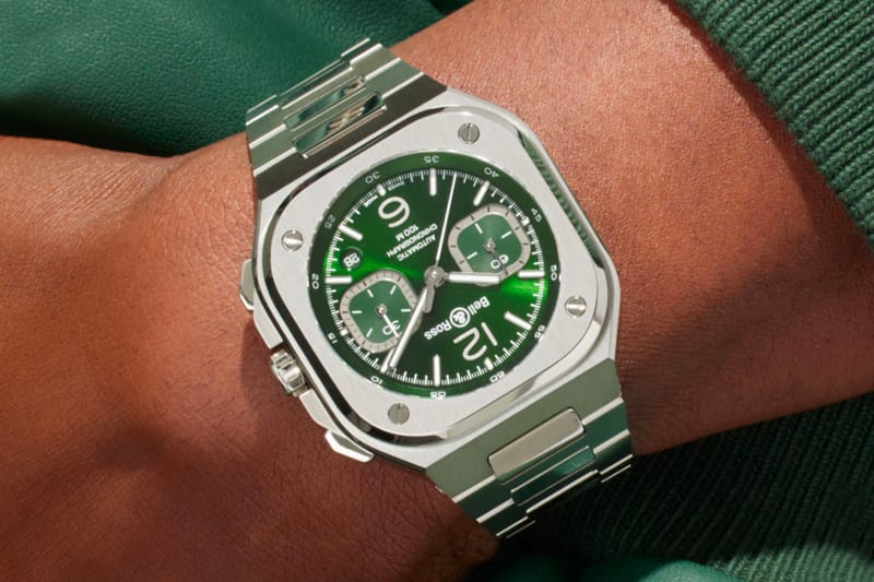 Bell Ross BR 05 Chrono Green Steel Info Hypebeast