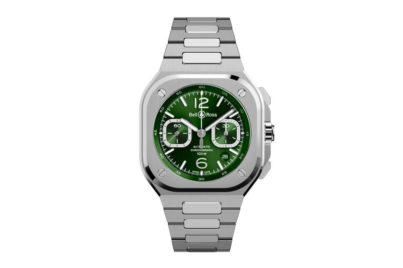 Bell Ross BR 05 Chrono Green Steel Info Hypebeast