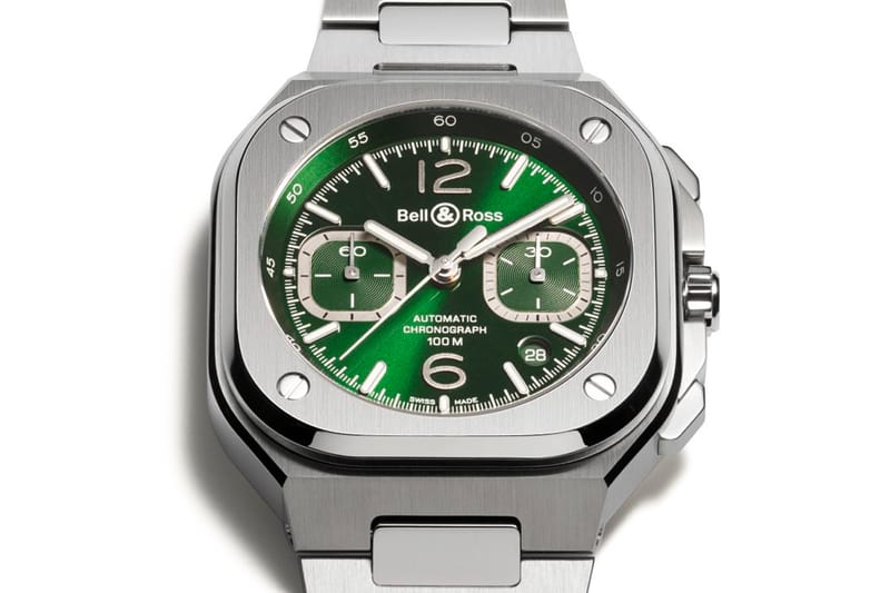 Bell Ross BR 05 Chrono Green Steel Info Hypebeast