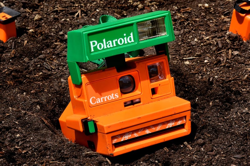 Retrospekt x Carrots Limited-Edition Polaroid Camera | Hypebeast