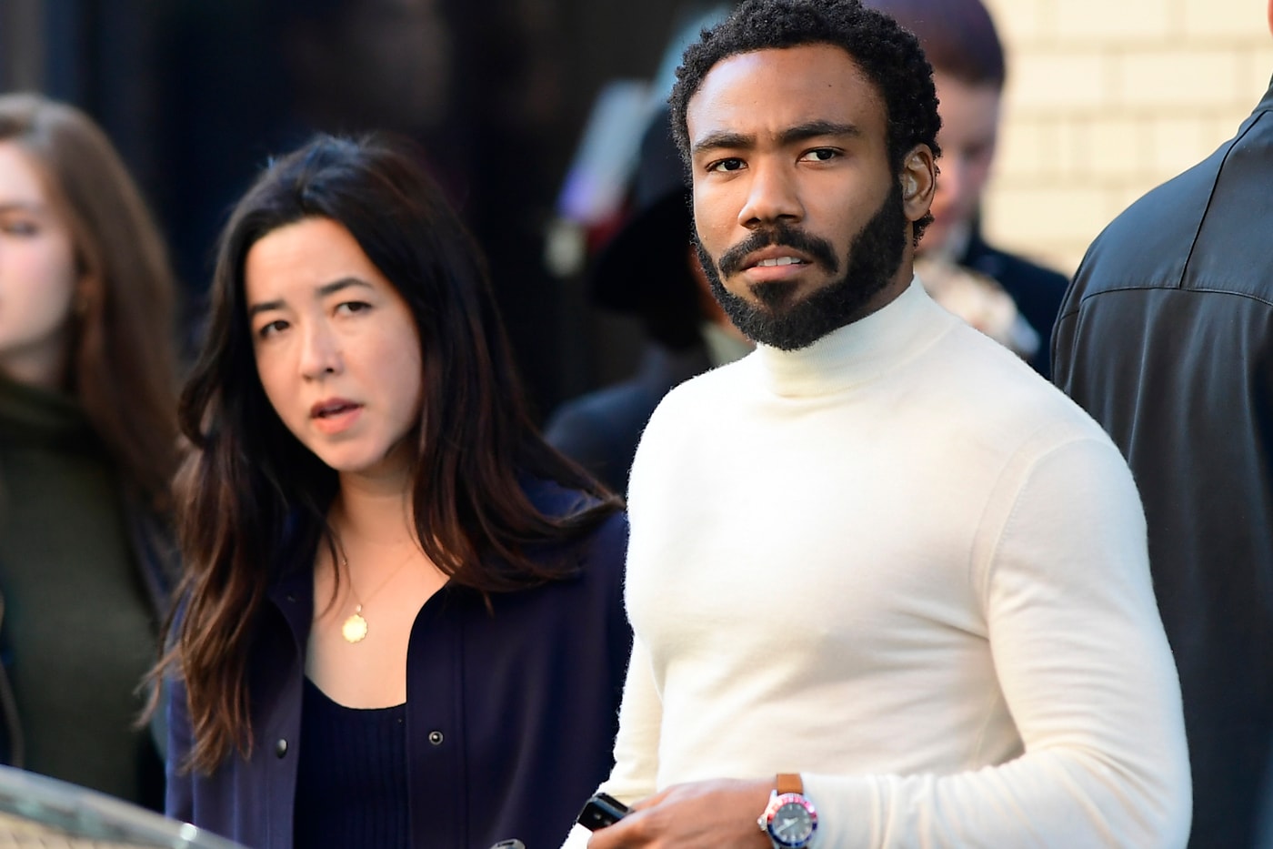 donald glover statement about dating white women