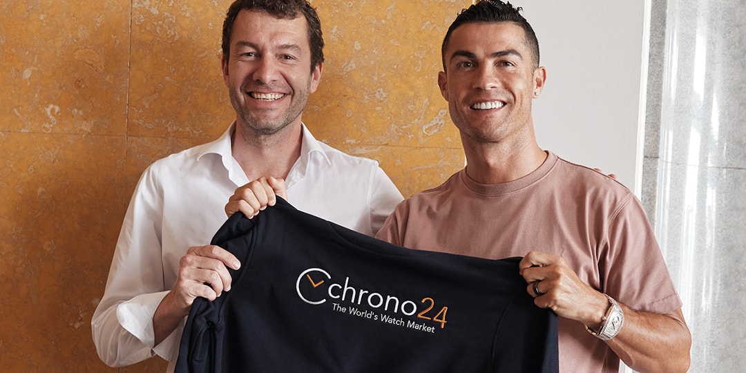 Криштиану Роналду вкладывает свою звездную силу в поддержку Chrono24 как последнего инвестора компании