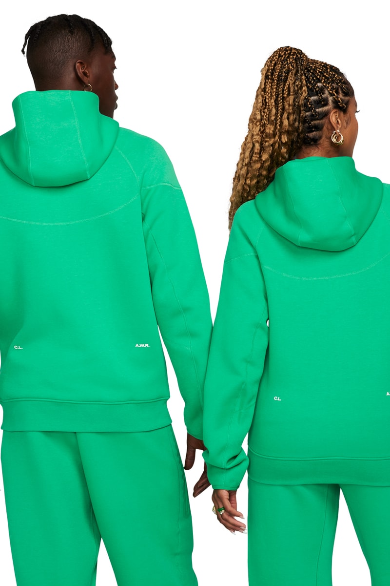 Drake Nike NOCTA Tech Fleece Black Green Release Date Hypebeast