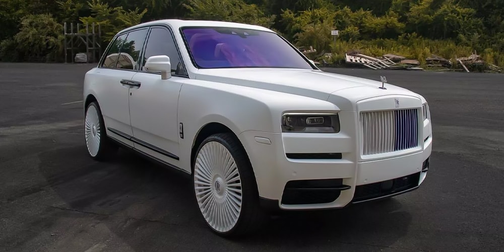 Лил Узи Верт модифицировал Rolls-Royce до «Cullinan Vert Edition»