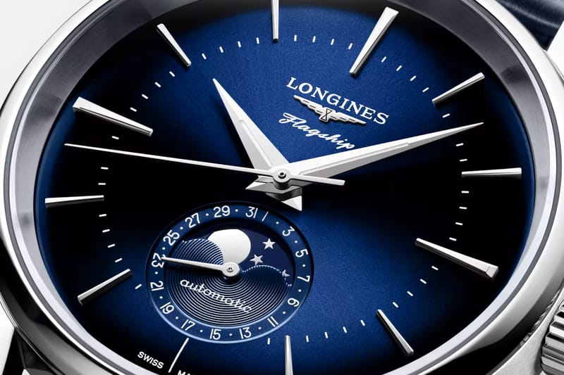 Longines Flagship Heritage Line Moon Phase Info Hypebeast