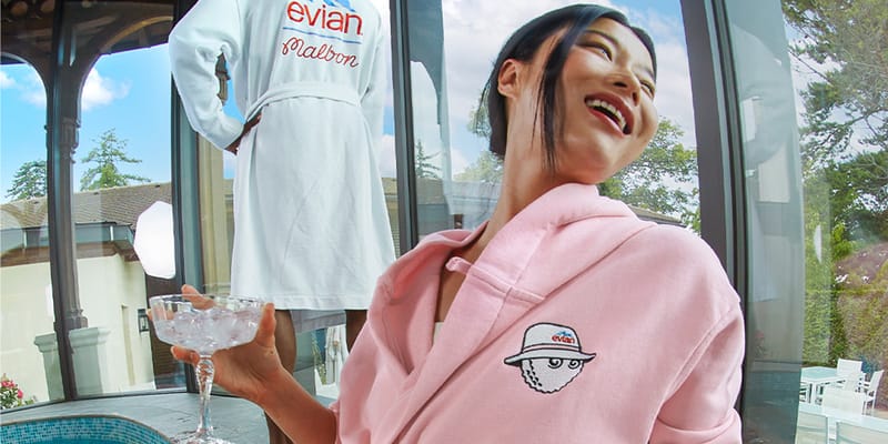 ★24SS 最新作★MALBON X EVIAN ZIP UP FRENCH TERRY Malbon and evian Link Up Once Again in France | Hypebeast