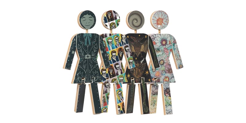 Modernica x Girl Skateboards Wood Sculpture Doll Art | Hypebeast