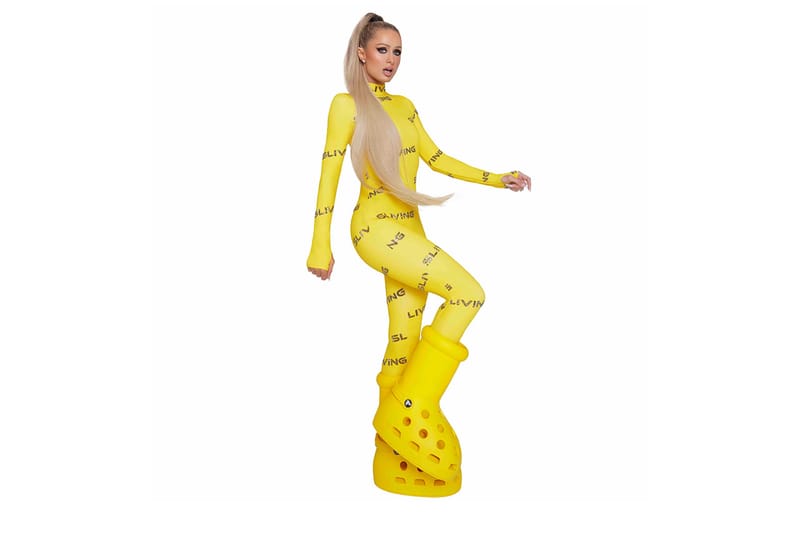 Crocs x MSCHF Big Red Boot - Yellow - Size 9M/10.5W | eBay