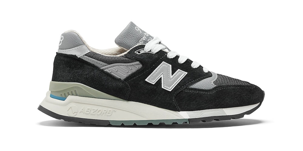New Balance 998 MADE IN USA в классическом «черном» цвете