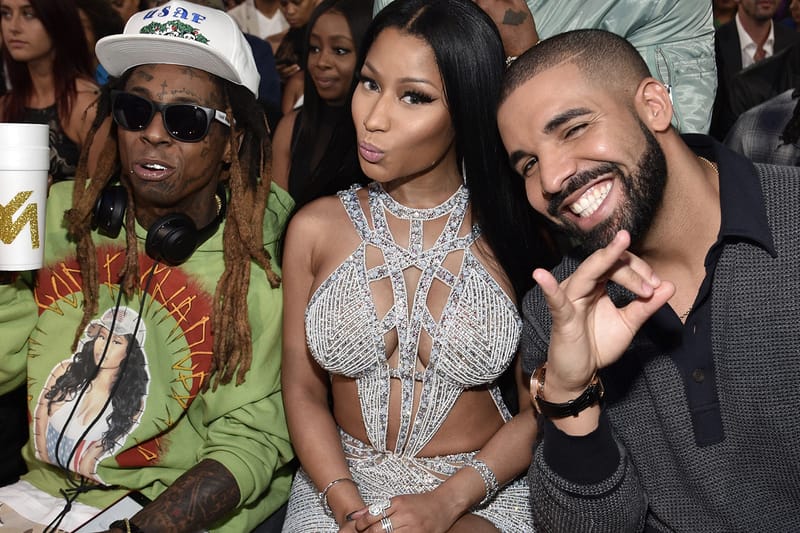 Nicki Minaj Drake Lil Wayne Rappers Most Top 10 Hits Billboard