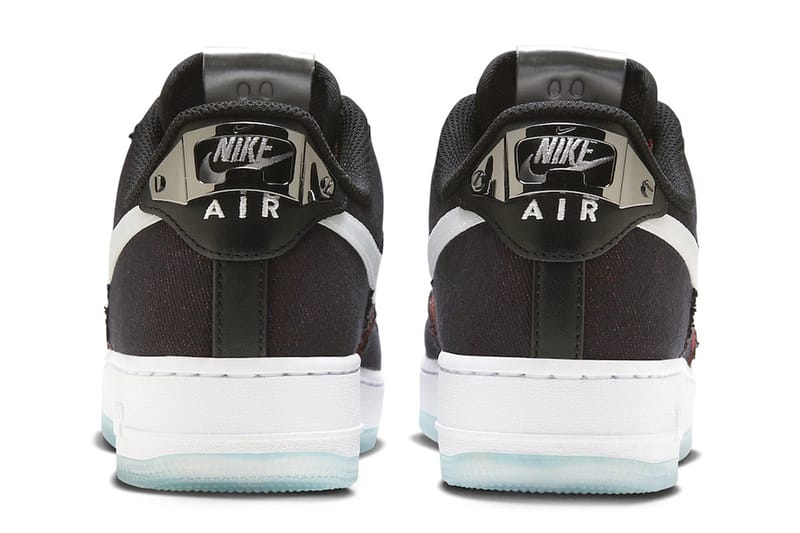 Air force 1 2024 glam dunk black