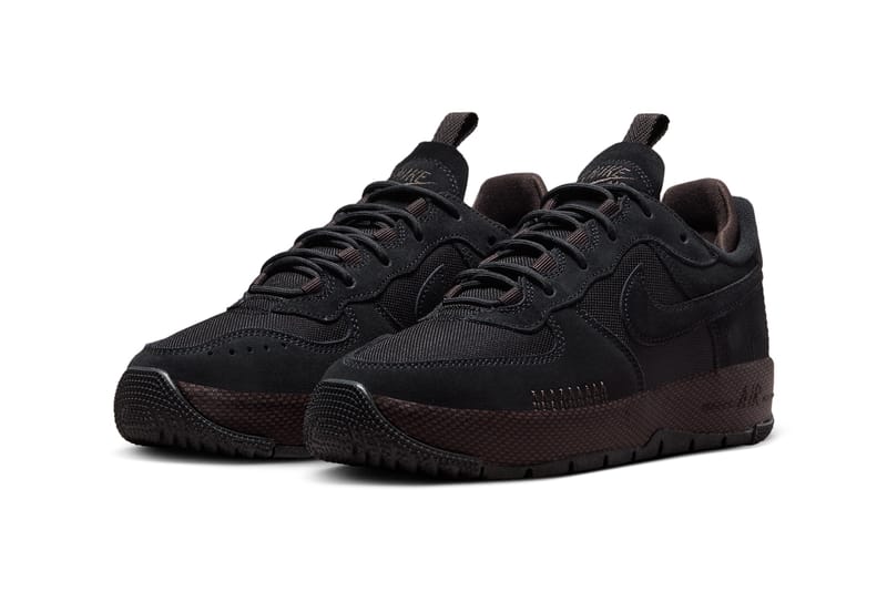 Nike air force 2025 1 black and brown