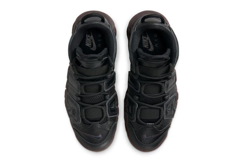 Nike uptempo all outlet black