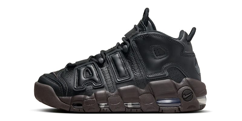 Air max shop more uptempo black