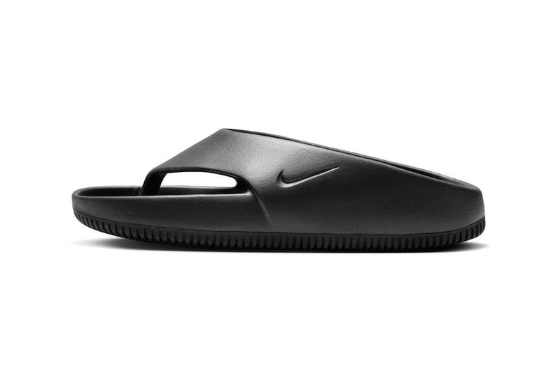 Nike leather on sale flip flops