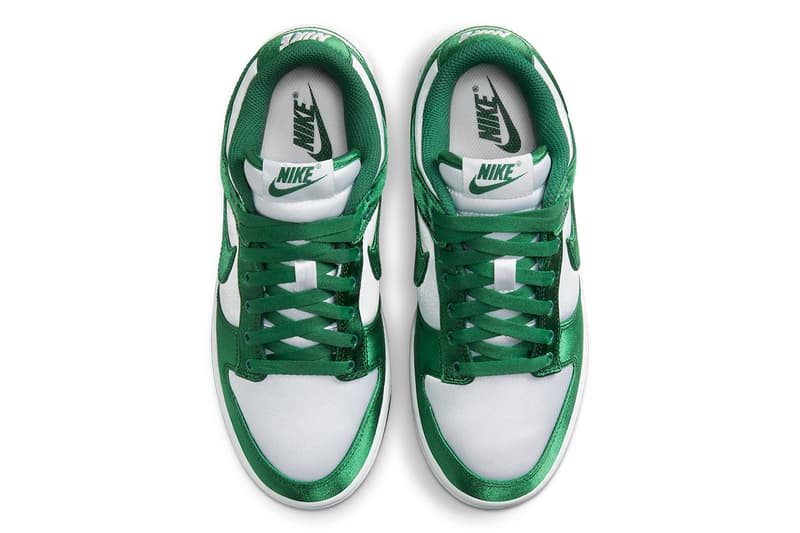 Nike Women's Dunk Low 'Michigan State Satin' Sneakers main image 1