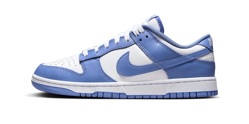 Кроссовки Nike Dunk Low получили крутой облик «полярно-синего» цвета