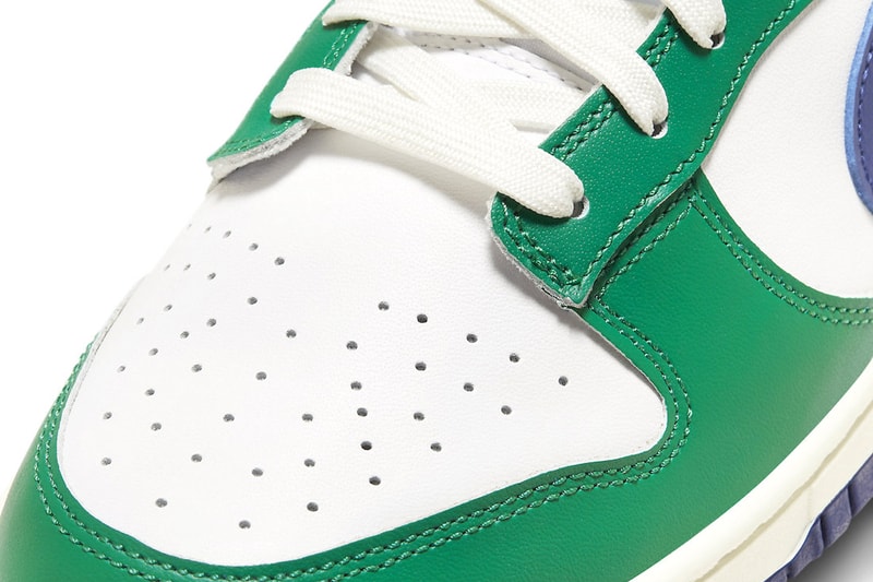 Nike Dunk Low Varsity Team Gorge Green Release | Hypebeast