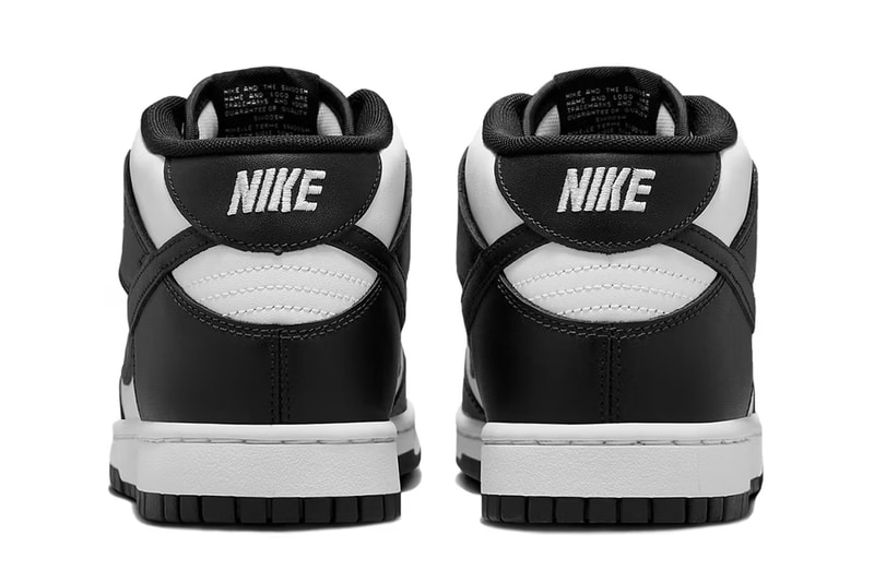 Nike Pandas All-Leather Dunk Mid Release Info | Hypebeast