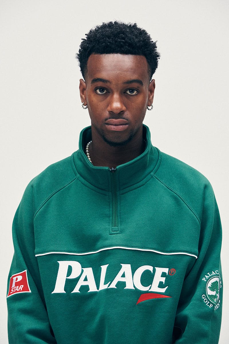 Palace quarter zip outlet hoodie