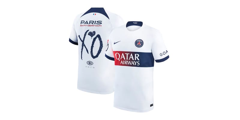 Paris saint germain white jersey best sale