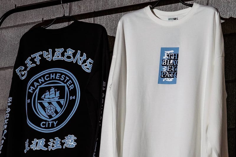 black eye patch×PUMA×Manchester city-