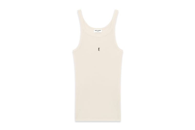 トップス 2012 SAINT LAURENT PARIS Snake tank top Saint Laurent Cassandre Tank Top | Saks Fifth Avenue