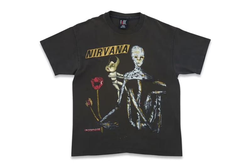 Nirvana t shirt outlet vintage