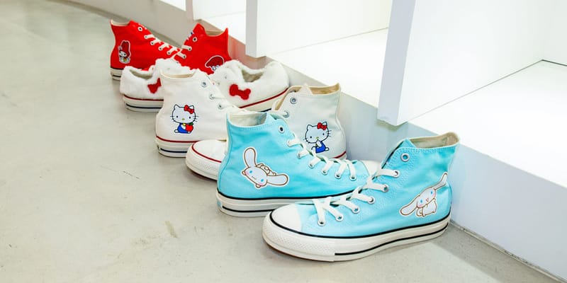 Sanrio Converse Japan All Star Hello Kitty Shoes Release | Hypebeast