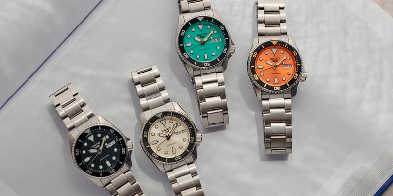 Seiko Expands 5 Sports Watch Line With Mid Size Model Hypebeast