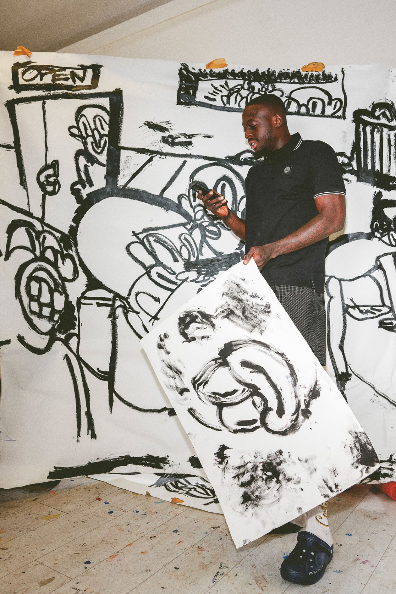 Slawn Work Olaolu Slawn Creates for the Community Interview | Hypebeast