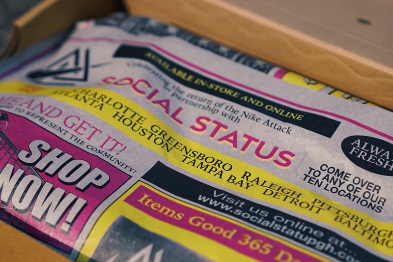 Social Status Nike Attack Silver Linings Release Info Hypebeast