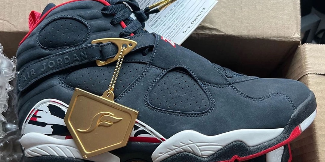 Первый взгляд на SoleFly x Air Jordan 8 «Diamond Turf»