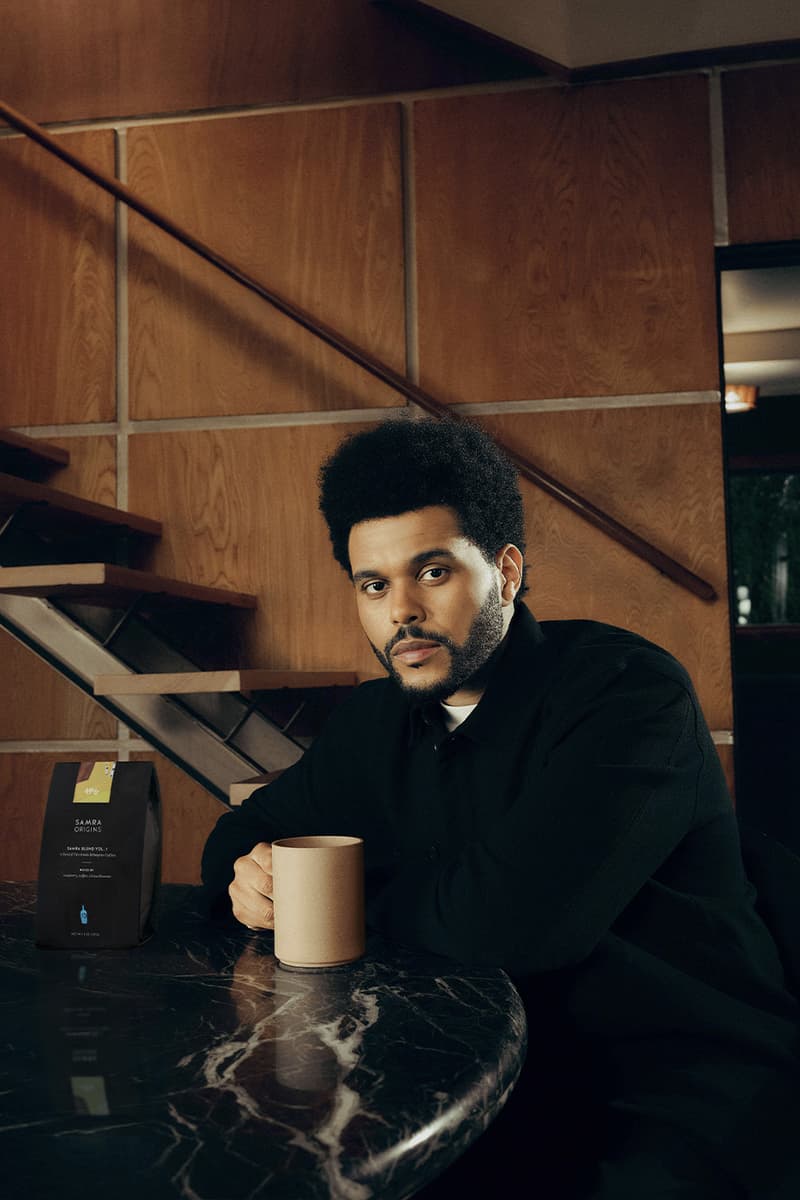 Weeknd Coffee The Weeknd, Blue Bottle Cafe Samara Blend Vol. 1 Release | Hypebeast