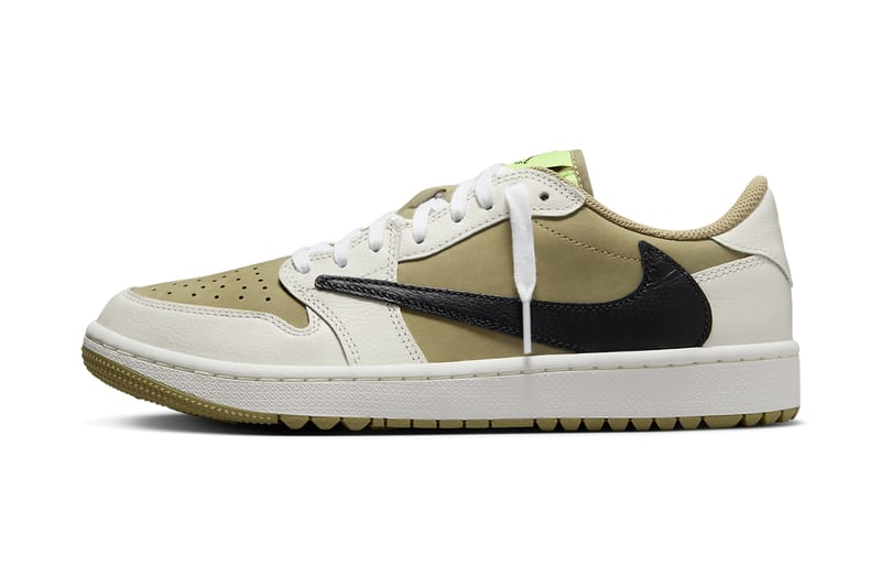 Travis Scott Air Jordan 1 Low OG Black Olive Release | Hypebeast