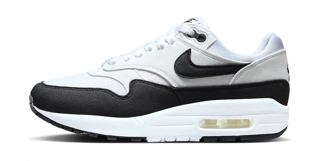 Nike представляет монохромные кроссовки Air Max 1 в черно-белом цвете