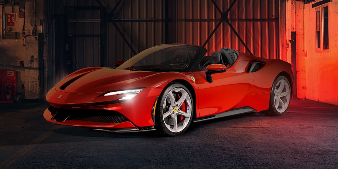 На первом аукционе Sotheby’s Motorsport представлен Ferrari SF90 Spider 2022 года
