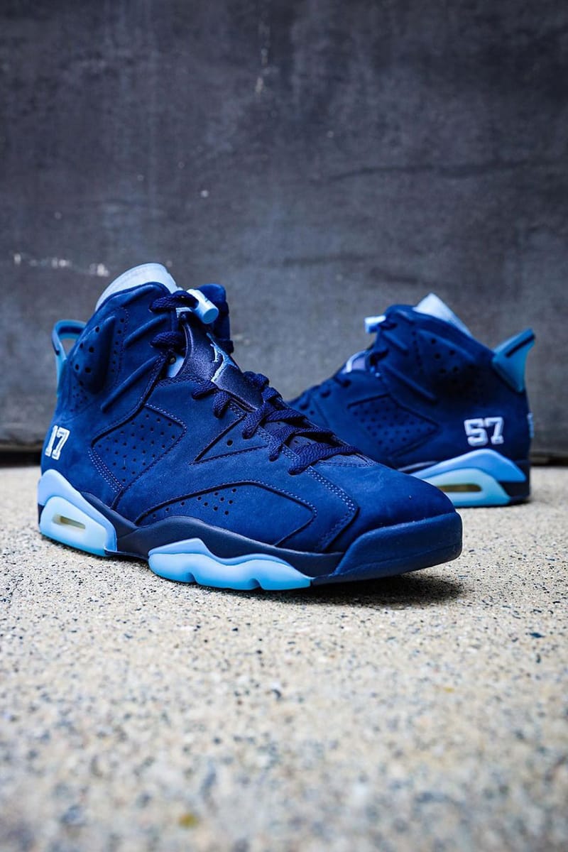 Air Jordan 6 UNC PE Six Championships Hypebeast