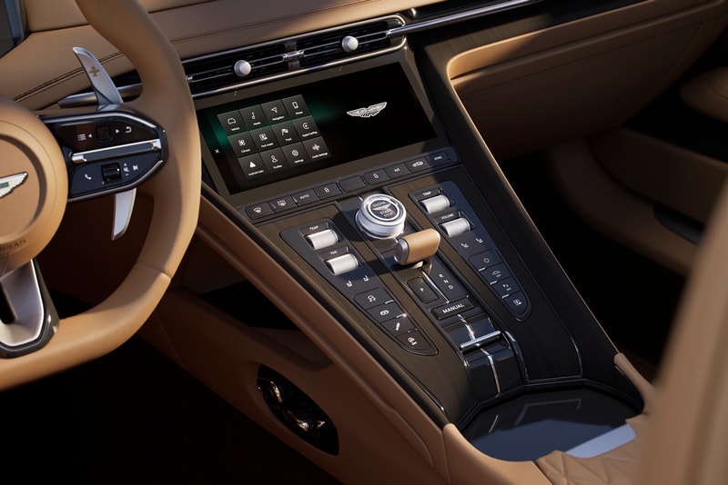 Aston Martin Convertible Interior