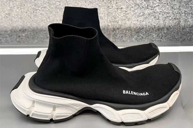 Balenciaga grey hot sale speed trainer