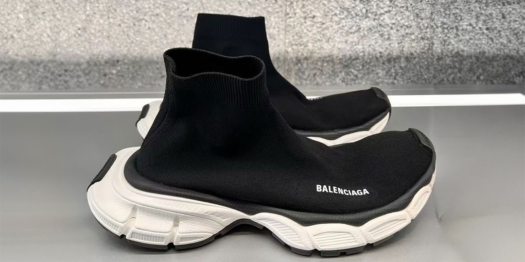 Кроссовки Balenciaga Speed ​​Trainer объединены с подошвой 3XL
