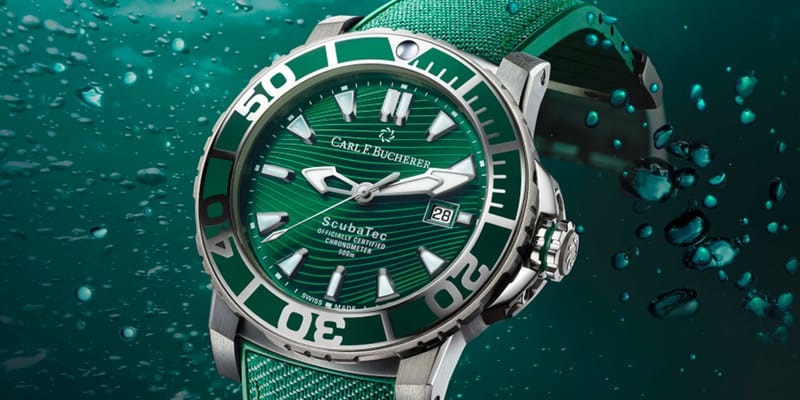 Carl F. Bucherer Patravi Scubatec Verde Info Hypebeast