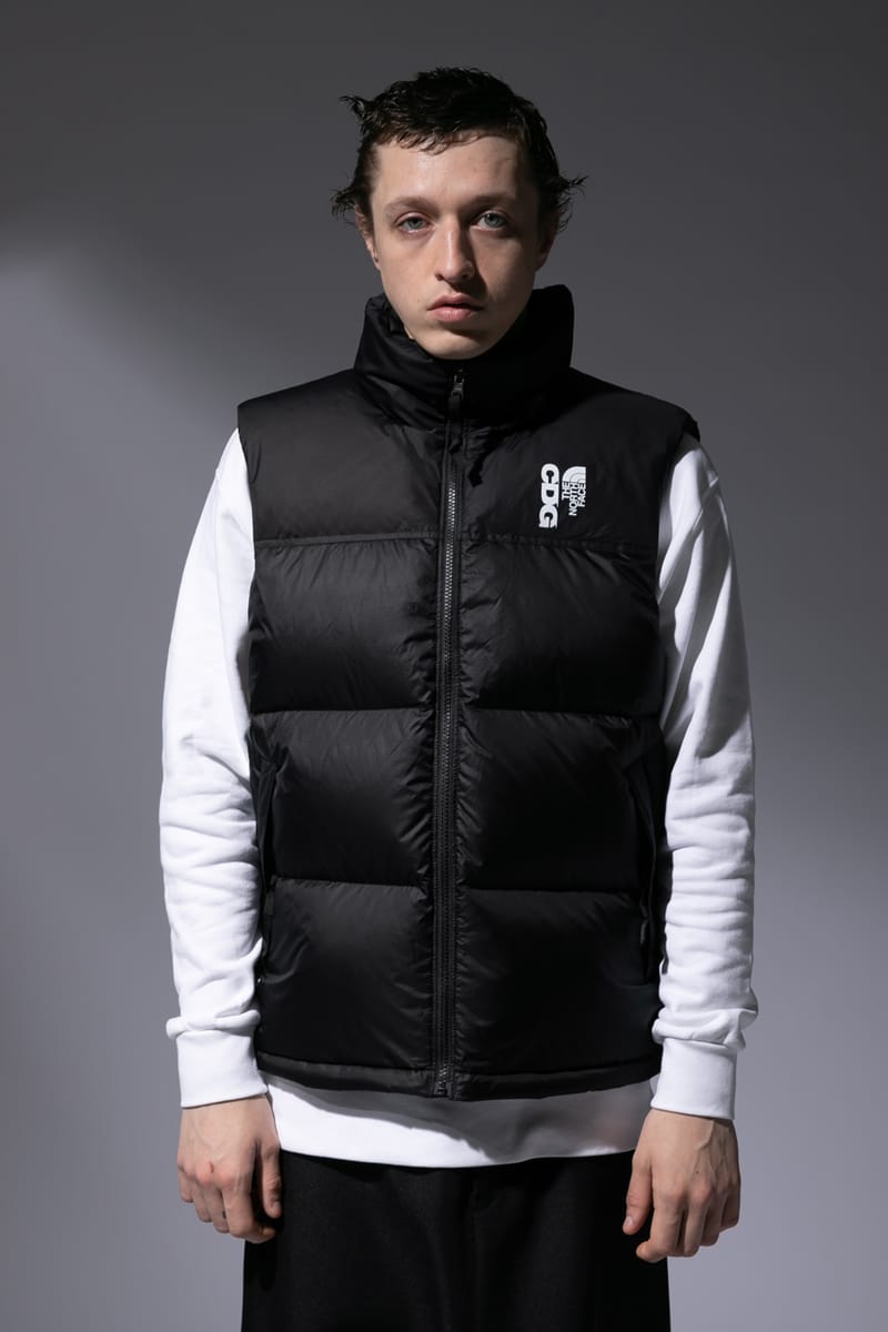 North face x on sale comme des garcons