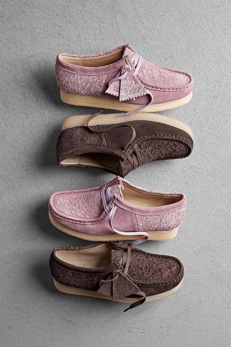 Colorful hotsell clarks wallabees