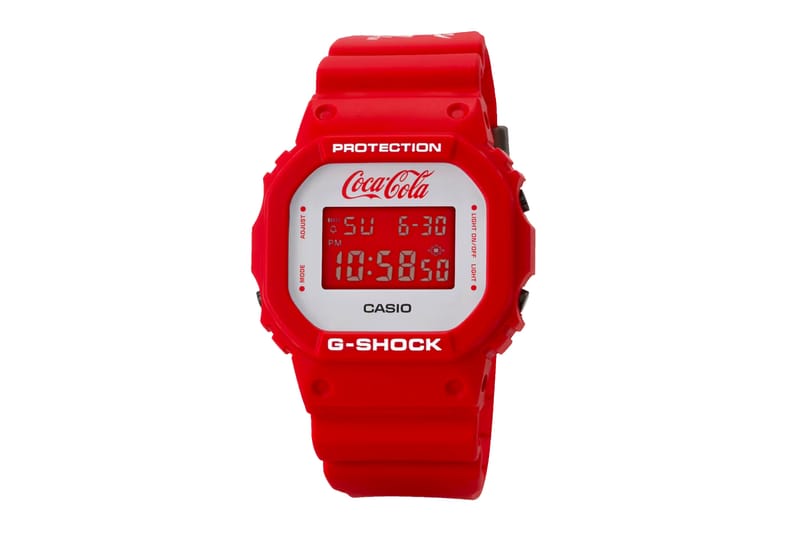 G shock shop coke red