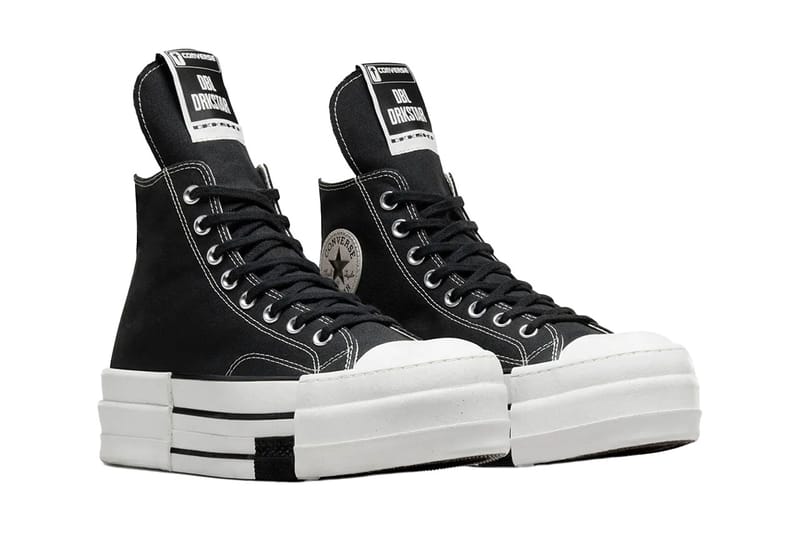 Converse Rick Owens DRKSHDW DBL DRKSTAR Chuck 70 | Hypebeast