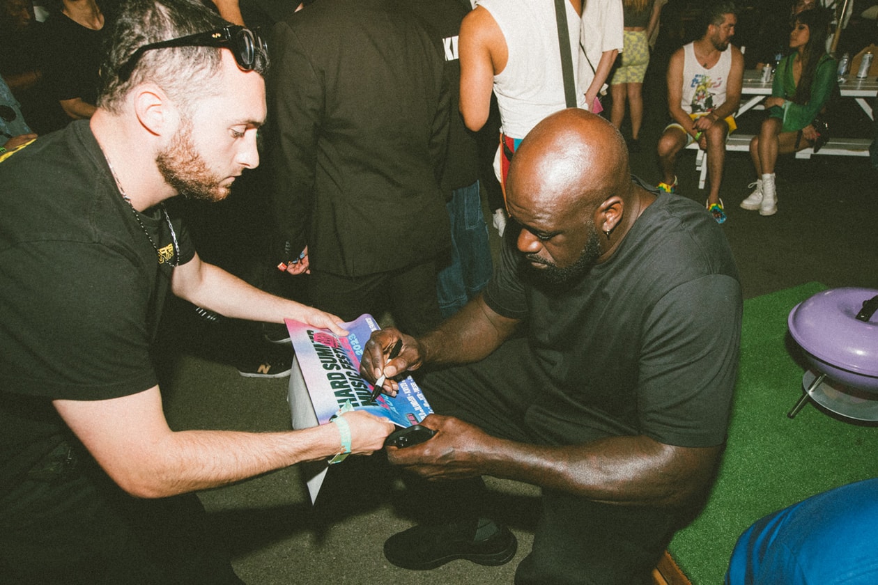A Backstage Look at Shaq/DJ Diesel's HARD Summer Set | Hypebeast